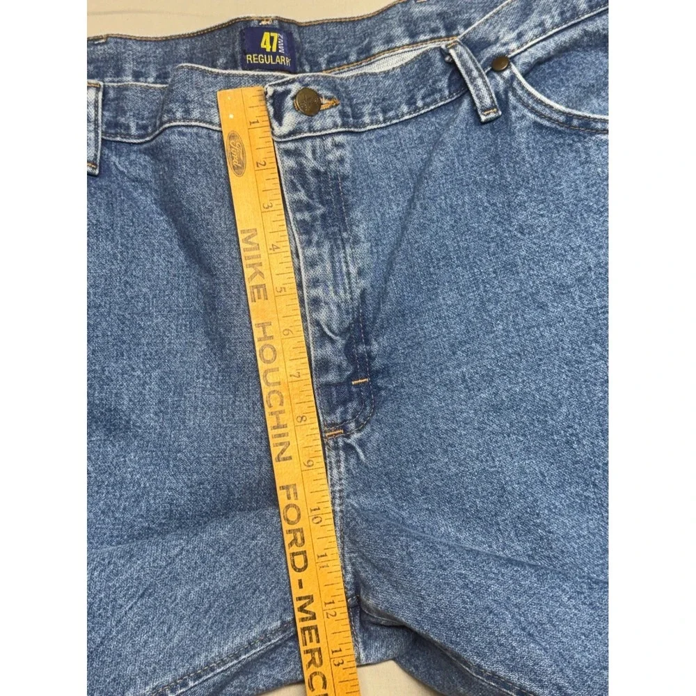 Wrangler 47MWZ Premium Performance Cowboy Cut Jeans Mens 40x32 Blue Regular Fit